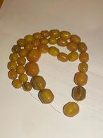 Vintage antiek bakeliet ketting rond de 60 gram, Sieraden, Tassen en Uiterlijk, Kettingen, Ophalen of Verzenden, Zo goed als nieuw
