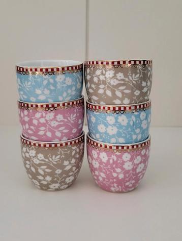 Pip Studio Floral Eierdopjes - Set van 6 beschikbaar voor biedingen