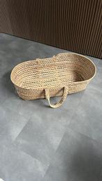 Rieten Mozesmand met hengsels, ., Wieg, Ophalen of Verzenden, .