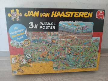 Jan van Haasteren voetbal 3 in 1 Duitse versie 19006. beschikbaar voor biedingen
