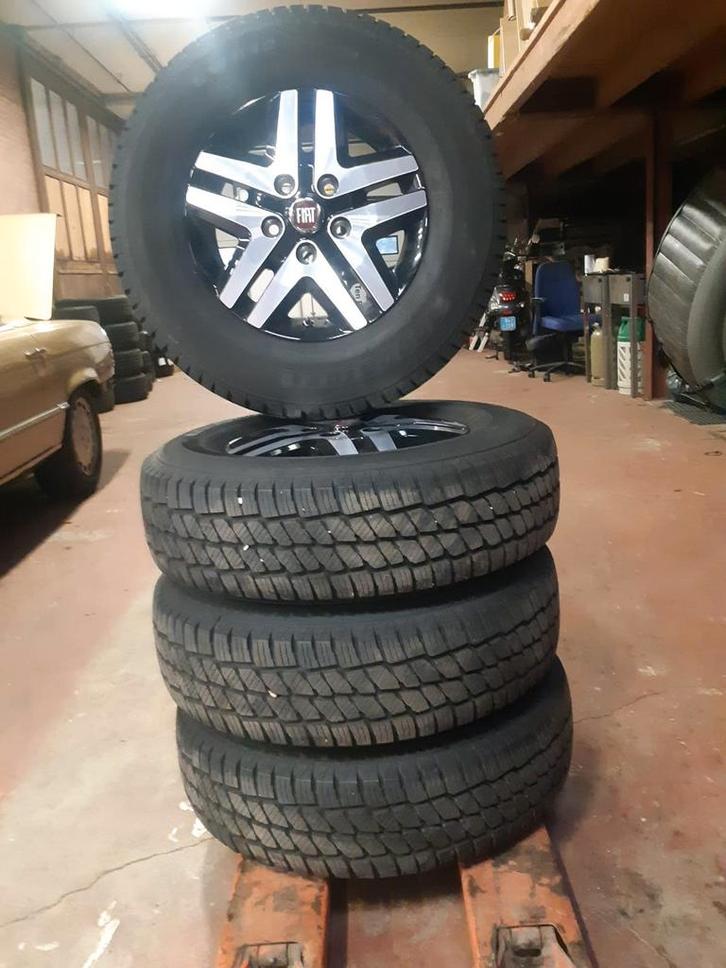 Set camper wielen lichtmetaal- 16 inch winterbanden, Auto-onderdelen, Banden en Velgen, Banden en Velgen, Winterbanden, 16 inch