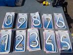 huisnummers metaal wit gelakt, Huis en Inrichting, Woonaccessoires | Overige, Ophalen of Verzenden, Nieuw