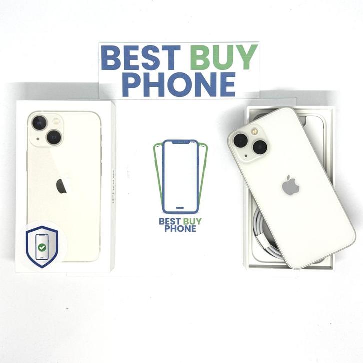 iPhone 13 mini 128GB wit /krasvrij /87% batt /garantie, Telecommunicatie, Mobiele telefoons | Apple iPhone, Zo goed als nieuw