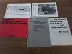 Verzamelfolders Auto Union Audi, Ophalen of Verzenden, Zo goed als nieuw, Audi