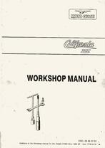 Moto Guzzi California III Additions workshop manual (8031z), Ophalen of Verzenden, Moto Guzzi