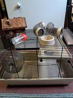 Hamsterkooi met toebehoren, Dieren en Toebehoren, Minder dan 60 cm, Kooi, Minder dan 75 cm, Ophalen of Verzenden