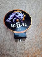 Tapruiter in emaille van het biermerk La Bête, Ophalen of Verzenden, Nieuw, Reclamebord, Plaat of Schild, Overige merken