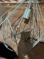 Moderne Draadlamp - Lichtblauw, Huis en Inrichting, Lampen | Hanglampen, Ophalen, Zo goed als nieuw, Metaal, Minder dan 50 cm