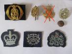 Militaire emblemen o.a. Koninlkijke Landmacht, Embleem of Badge, Nederland, Ophalen of Verzenden, Landmacht