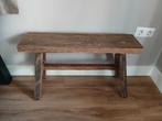 Houten Bankje / Krukje, Huis en Inrichting, Stoelen, Gebruikt, Bruin, Ophalen of Verzenden, Landelijk