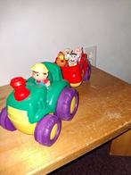 tractor met aanhanger met geluid, Ophalen of Verzenden, Gebruikt