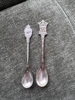 2x Zilveren Herdenkingslepeltjes Koningin Wilhelmina, Ophalen of Verzenden