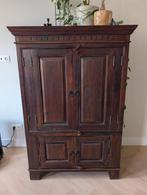 Massief houten kast, Huis en Inrichting, Kasten | Kledingkasten, 100 tot 150 cm, 100 tot 150 cm, Overige houtsoorten, 50 tot 75 cm