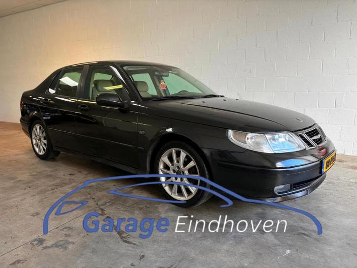 Saab 9-5 2.3 Turbo, benzine automaat 2005 Olijf Groen, Auto's, Saab, Bedrijf, Te koop, Saab 9-5, ABS, Adaptieve lichten, Airbags