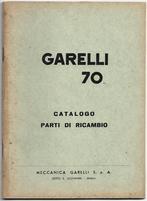 Garelli 70 onderdelenboek parti motor 1958, Ophalen of Verzenden, Overige merken