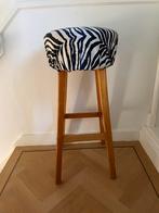 Vintage zware café barkeuk 80cm hoog, 1 kruk, Ophalen, Zo goed als nieuw