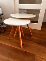 Bijzettafeltjes van LOODS 5 - Alleen als set te koop, Minder dan 55 cm, Rond, Zo goed als nieuw, Modern