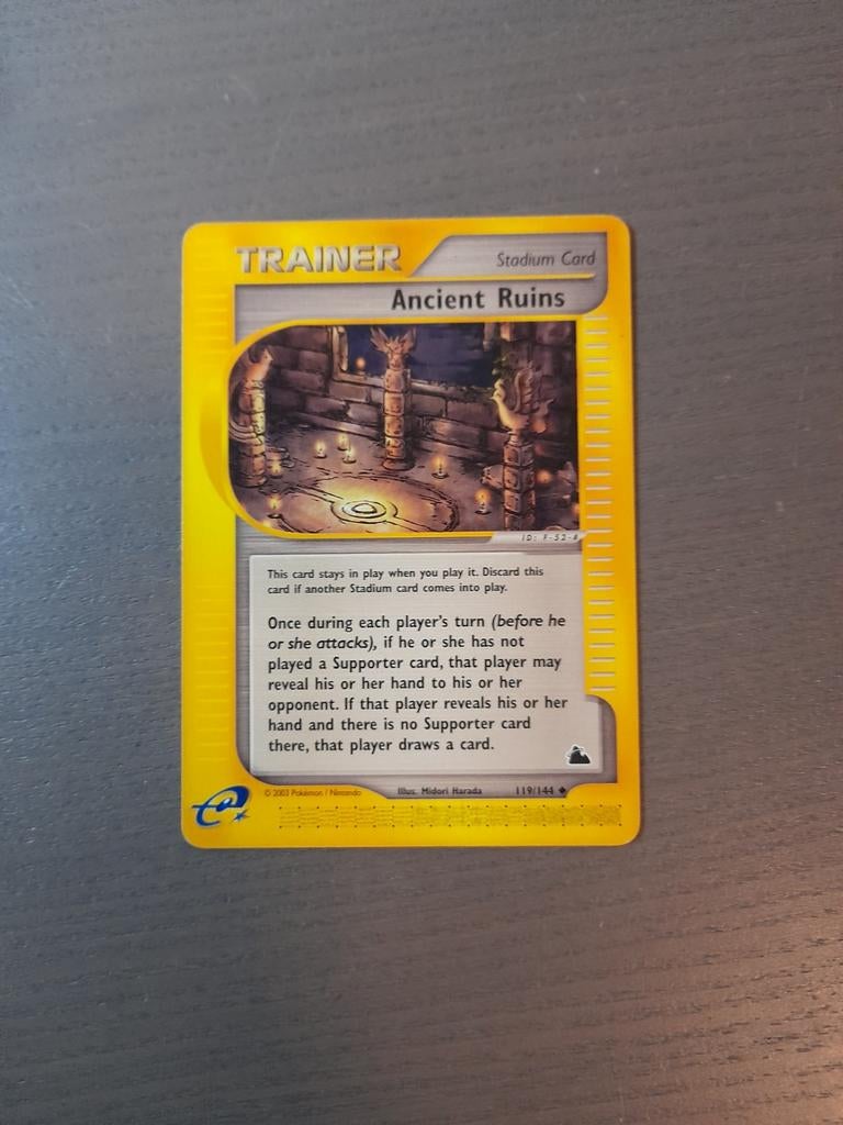 2003 skyridge 119/144 ancient ruins, Ophalen of Verzenden, Gebruikt, Losse kaart