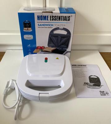 Home essentials tosti ijzer 650 watt beschikbaar voor biedingen