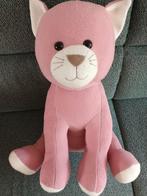 XXL Roze met witte/creme-kleurige Kat of poes van Hema, Ophalen of Verzenden, Zo goed als nieuw, Poes