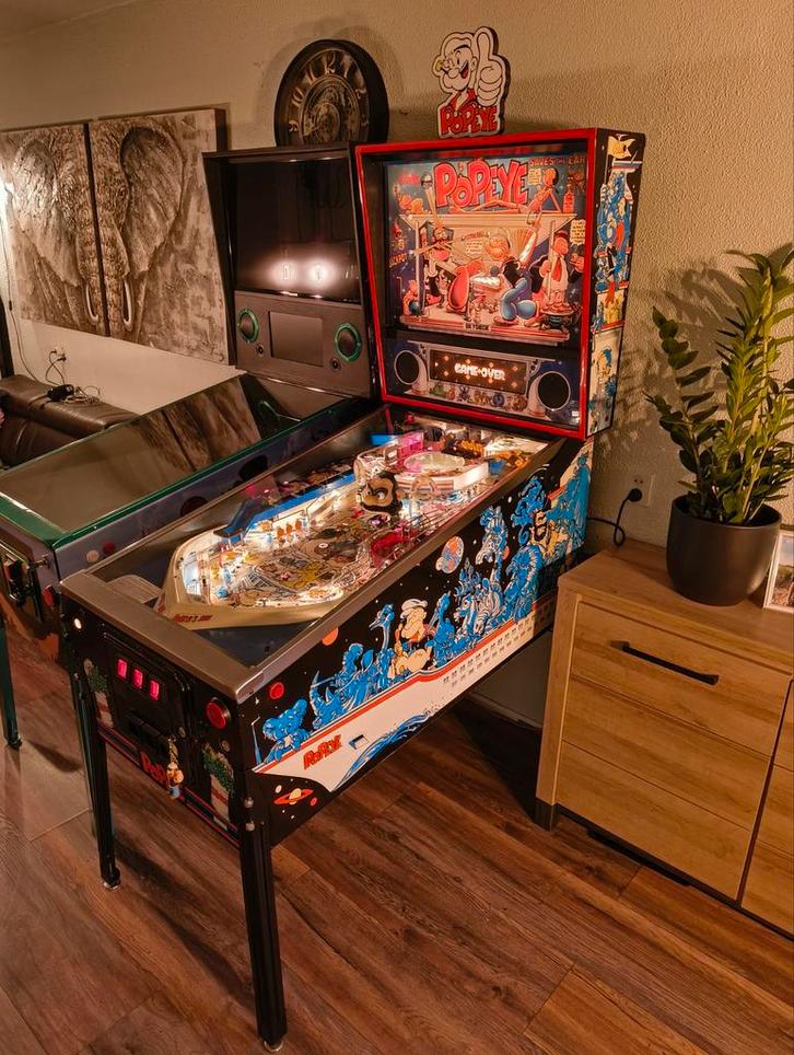 Bally popeye, Verzamelen, Automaten | Flipperkasten, Ophalen
