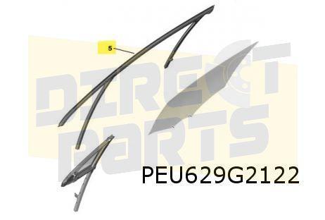 Peugeot 508 (2/11 - 9/18) raamgeleiding Rechts voor (chrome), Auto-onderdelen, Carrosserie en Plaatwerk, Deur, Peugeot, Nieuw