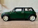 Mini Cooper 1/18 Burago - Made in Italy, Ophalen of Verzenden, Gebruikt, Auto, Bburago