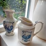 Twee delftsblauwe schenkkannetjes, Ophalen of Verzenden
