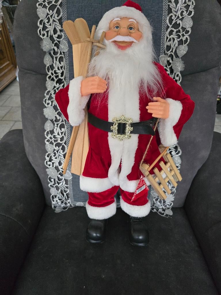 Kerstman met slede 60-70, Ophalen of Verzenden, Nieuw