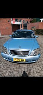 Mercedes-Benz S-Klasse 3.2 165KW S320 AUT 2000 Blauw, Automaat, Achterwielaandrijving, 1670 kg, Blauw