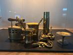 Antieke Geelkoperen Collectie: Vijzels, Strijkijzer & Meer, Antiek en Kunst, Ophalen