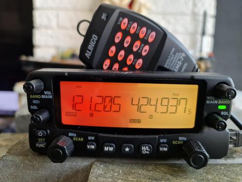 Alinco DR-735E Plus Alinco EMS-97, Telecommunicatie, Zenders en Ontvangers, Zo goed als nieuw, Zender en Ontvanger, Ophalen