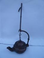 Messing olielampje, Antiek en Kunst, Antiek | Koper en Brons, Ophalen of Verzenden, Koper