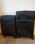 Topmove Kofferset - Grote en kleine koffer, Wieltjes, Gebruikt, 45 tot 55 cm, Zacht kunststof