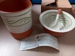 Aardewerk Pot & Kom met Lepel, Ophalen, Overige typen, Zo goed als nieuw, Overige stijlen