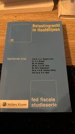 Belastingrecht in hoofdlijnen veertiende druk 14e druk, Ophalen of Verzenden, Zo goed als nieuw