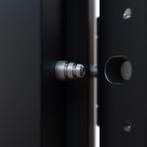 Stalen Buitendeur Volpaneel B90 H200cm Antraciet, Niet ingevuld, 80 tot 100 cm, Niet ingevuld, Nieuw