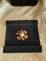 Vergulde broche Doree Doosje is stuk broche is gaaf Broche i, Met strass, Overige materialen, N.v.t., N.v.t.
