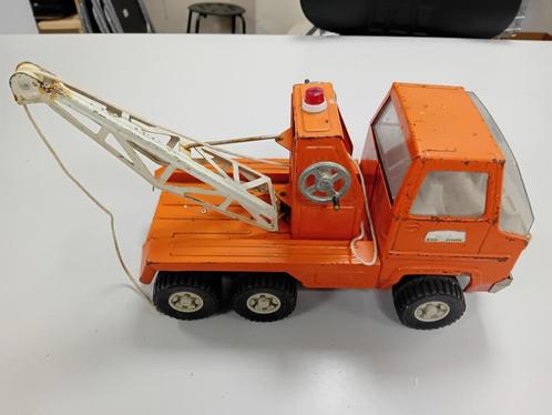Rico Espana metalen kraanwagen, Hobby en Vrije tijd, Modelauto's | 1:50, Gebruikt, Hijskraan, Tractor of Landbouw, Overige merken