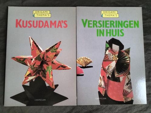 2 x Origami Thema's - Kusodama's / Versieringen in huis, Boeken, Hobby en Vrije tijd, Zo goed als nieuw, Overige onderwerpen, Verzenden
