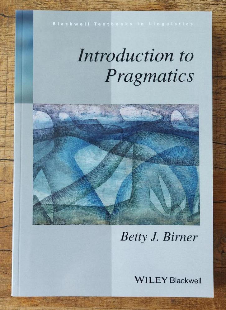 Introduction to Pragmatics, Boeken, Studieboeken en Cursussen, Zo goed als nieuw, WO, Alpha, Ophalen of Verzenden