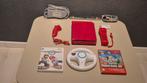 Nintendo Wii Rode Editie + Games, Spelcomputers en Games, Games | Nintendo Wii, Avontuur en Actie, Gebruikt, Online, Ophalen of Verzenden