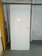 Partij witte opdek binnendeuren te koop, Doe-het-zelf en Verbouw, Ophalen, Gebruikt, 80 tot 100 cm, Binnendeur