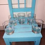 Jonge bols met ijs glazen 5 stuks, Verzamelen, Glas en Borrelglaasjes, Ophalen, Gebruikt, Overige typen