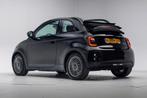 Fiat 500 Cabrio Icon 42 kWh [ Navi Climate Apple/Android ], Auto's, Fiat, 0 cilinders, Cabriolet, 4 stoelen, Zwart