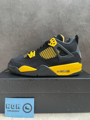 ✅ Nike Jordan 4 Thunder Yellow EU 36