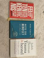 Feitenkennis, Mindset & Trauma Herstel - 3 Boeken, Ophalen of Verzenden, Zo goed als nieuw, Overige onderwerpen