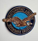 Pratt&whitney Aircraft Dependable Engines patch, Verzamelen, Ophalen of Verzenden, Luchtmacht, Embleem of Badge