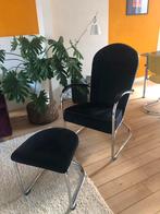 Gispen Dutch Originals AA fauteuil plus hocker, Huis en Inrichting, Ophalen of Verzenden, Zo goed als nieuw, 75 tot 100 cm, 50 tot 75 cm