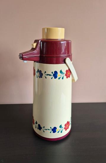 Airpot Bouquet vintage thermoskan met doos beschikbaar voor biedingen